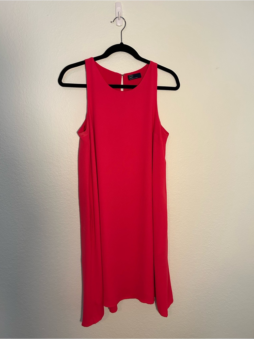 GAP Hot Pink Sleeveless Shift Dress Women's Small